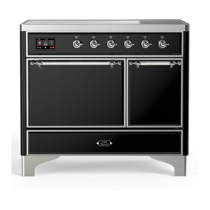 ILVE 40"Majestic III Induction Range, UMDIB40QNR3 — UMDIB40QNR3AWB