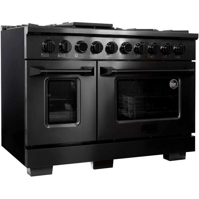 Kucht 48" Freestanding Dual Fuel Range KXD48-TT