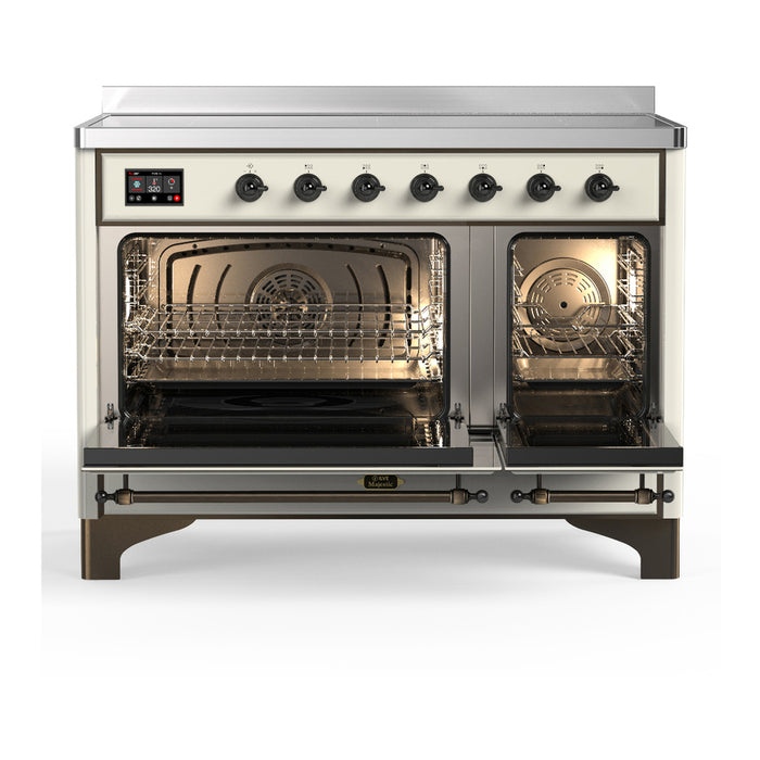 ILVE 48"Majestic III Induction Range, UMIB48NR3 — UMIB48NR3AWB
