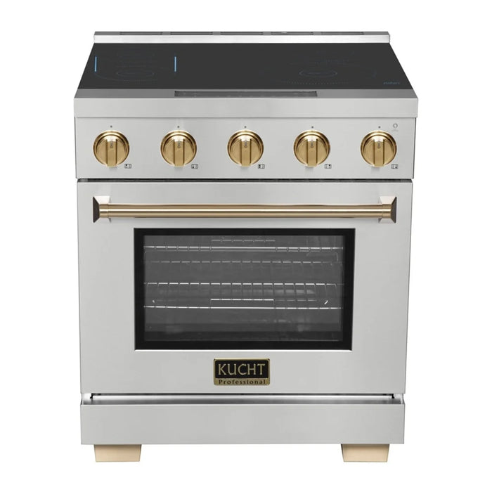 Kucht 30" Freestanding Induction Range KIN30-GL