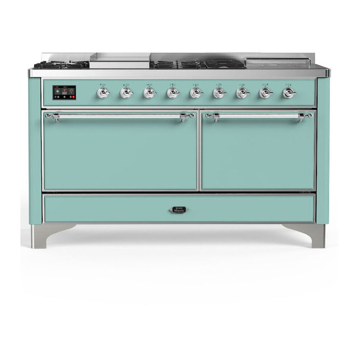 ILVE Majestic III 60" Dual Fuel Range UM60FSQNR3MM