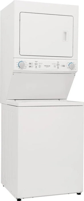 Frigidaire 27" Long Vent Stacked Laundry Center ,White, FLCE7523AW