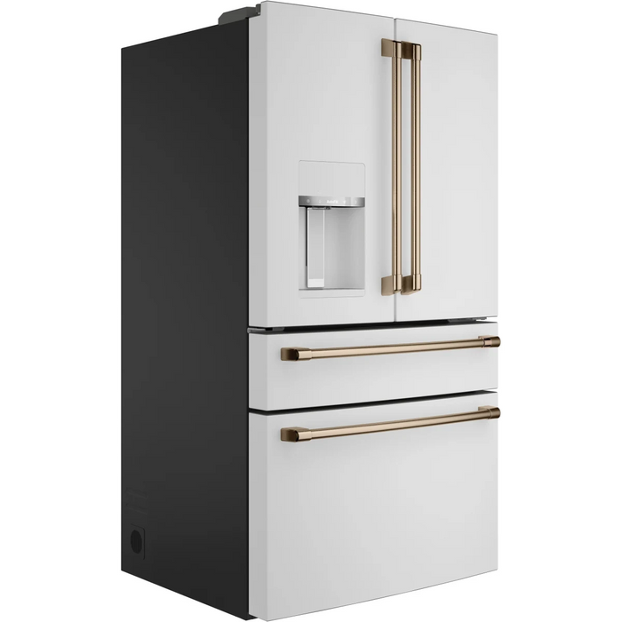 Cafe 36" 4-Door French-Door Smart Refrigerator, CVE28DP4NW2