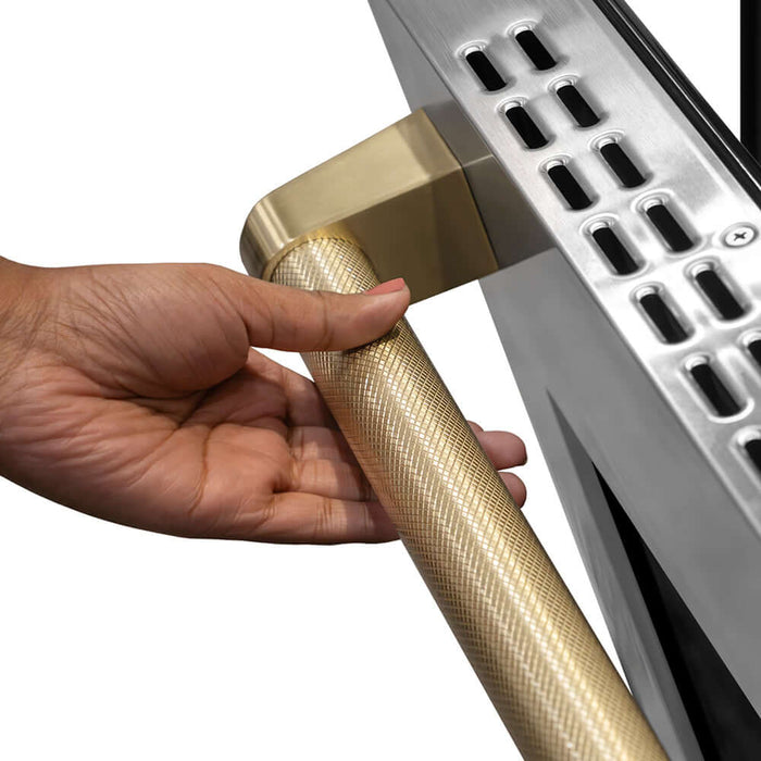 ZLINE 36" Paramount Induction Range, Stainless Steel, Helix Handle SINRZ-36