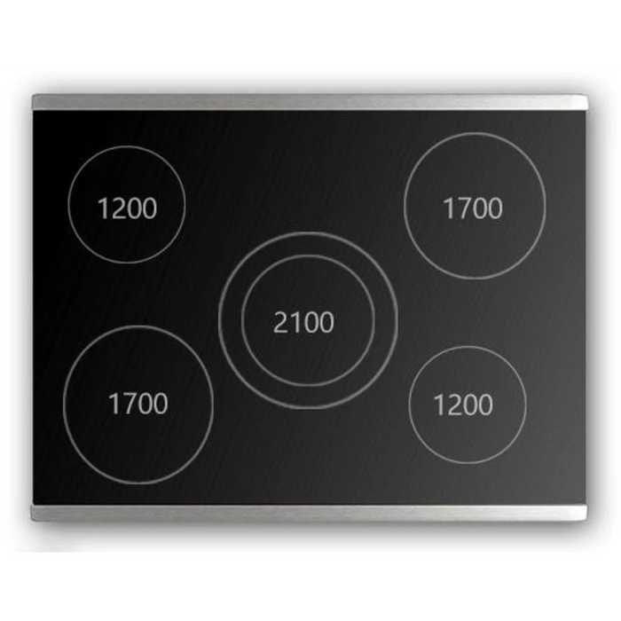 Verona 36" Double Oven Electric Range, VEFSEE365DSS