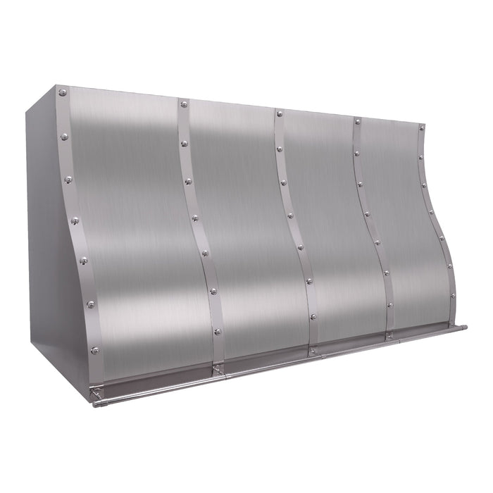 Akicon Custom Handcrafted Modern Stainless Steel Vent Hood — AKH796BE-S