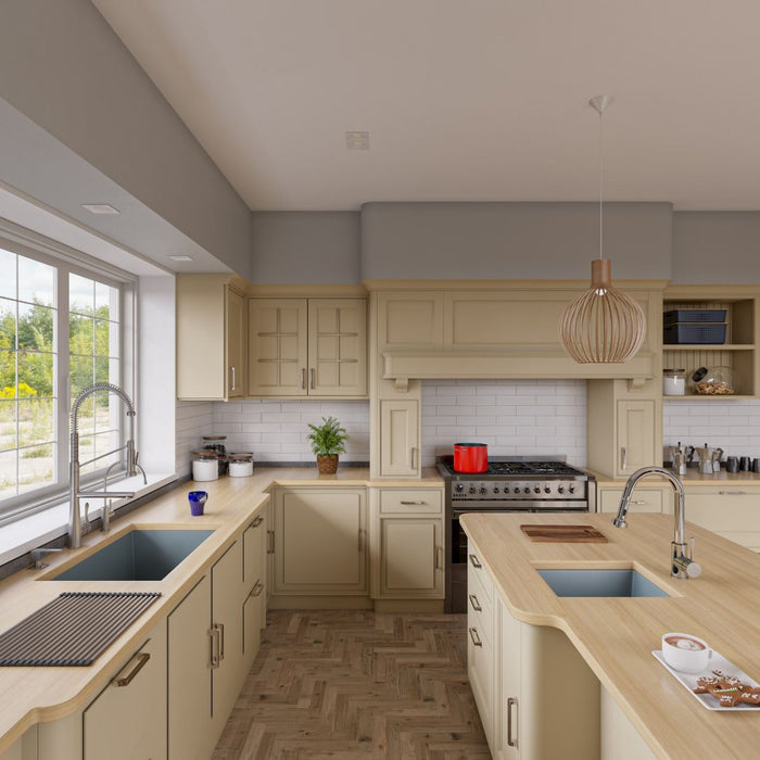 ALFI brand 33" Single Bowl Undermount Granite Composite Kitchen Sink AB3322UM