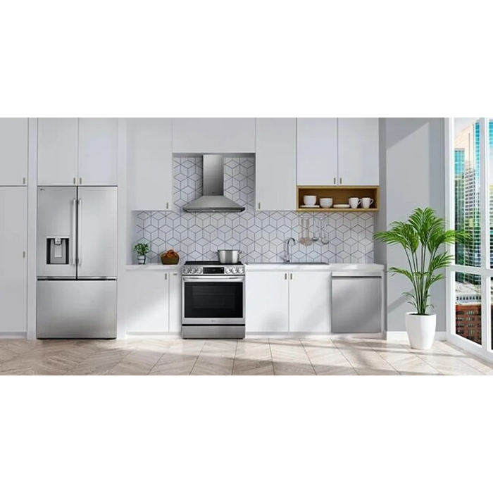 LG 36" Counter-Depth MAX™ Freestanding French Door Smart Refrigerator, LF24Z6530S