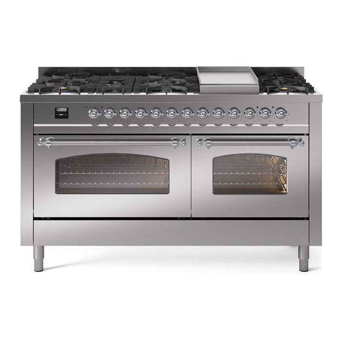 ILVE Nostalgie II 60" Dual Fuel Range UP60FNMP