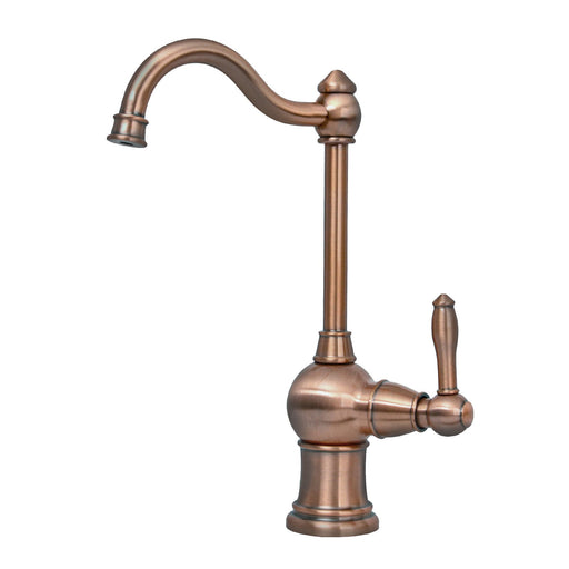 One-Handle Copper Drinking Water Filter Faucet for Instant Hot Water Tank Dispenser & Filtration System - Additional View