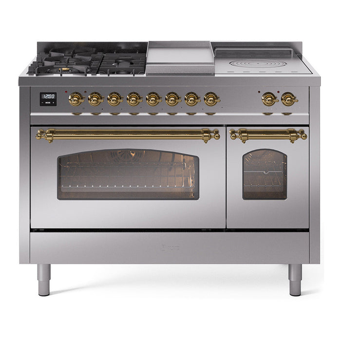 ILVE Nostalgie II 48" Dual Fuel Range UP48FSNMP