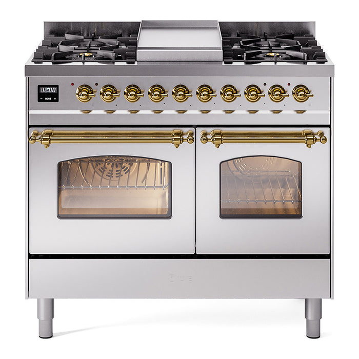 ILVE Nostalgie II 40" Dual Fuel Range, UPD40FNMP