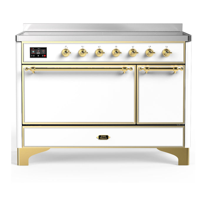 ILVE 48"Majestic III Induction Range, UMIB48QNR3 — UMIB48QNR3AWB