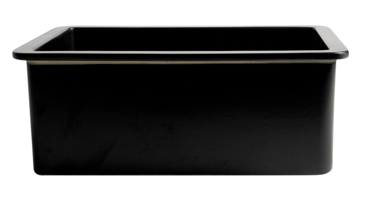 ALFI brand 27" Fireclay Undermount / Drop In Fireclay Kitchen Sink ABF2718UD