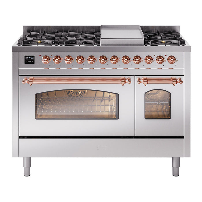 ILVE Nostalgie II 48" Dual Fuel Range, UP48FNMP