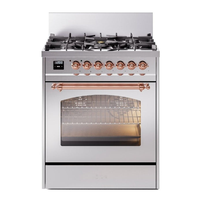 ILVE Nostalgie II 30" Dual Fuel Range, UP30NMP