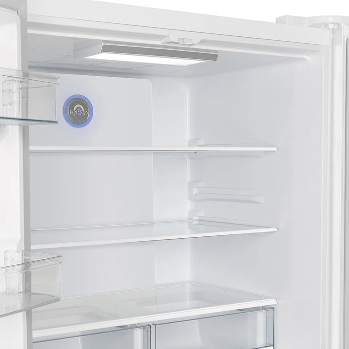 Forno 2-Piece White Kitchen Bundle - 30" Electric Range, 36" Bottom Freezer Refrigerator - View 32