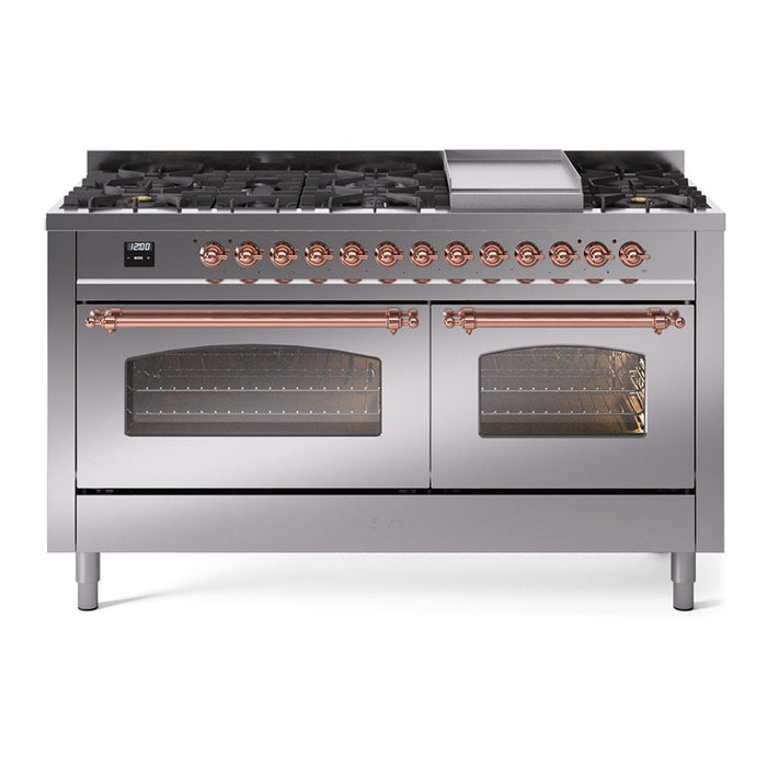 ILVE Nostalgie II 60" Dual Fuel Range UP60FNMP