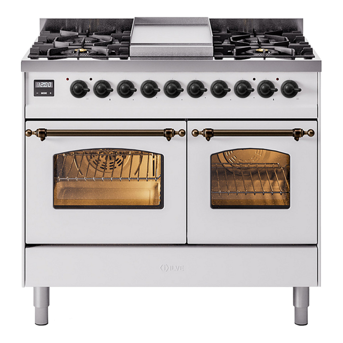 ILVE Nostalgie II 40" Dual Fuel Range, UPD40FNMP