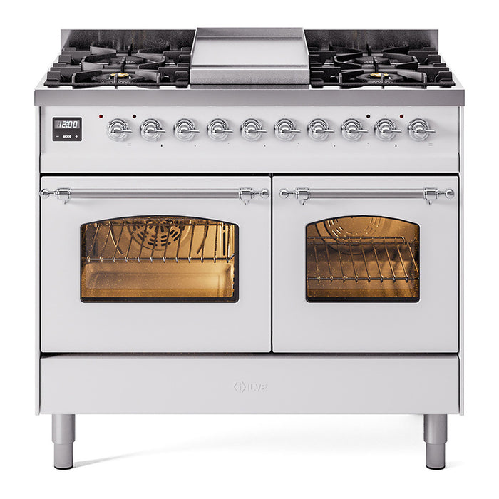 ILVE Nostalgie II 40" Dual Fuel Range, UPD40FNMP