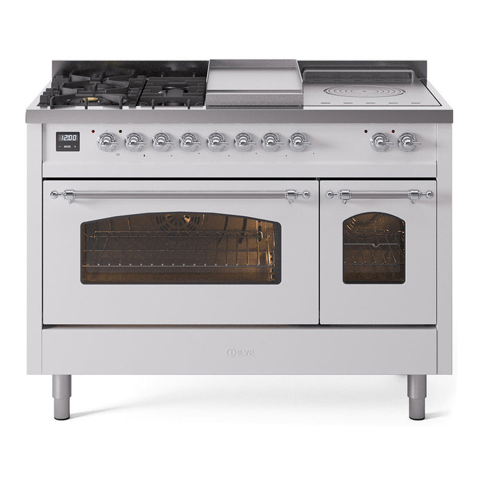 ILVE Nostalgie II 48" Dual Fuel Range UP48FSNMP