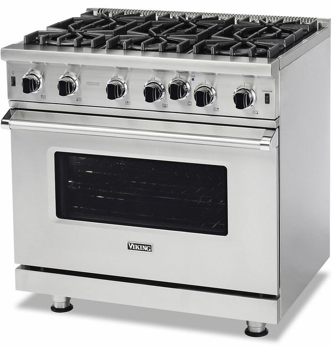 VIKING 36" Open Burner Gas Range VGIC53626BSS VIKING