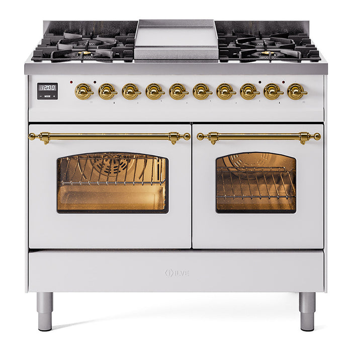 ILVE Nostalgie II 40" Dual Fuel Range, UPD40FNMP