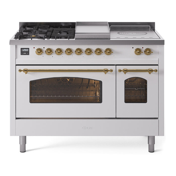 ILVE Nostalgie II 48" Dual Fuel Range UP48FSNMP