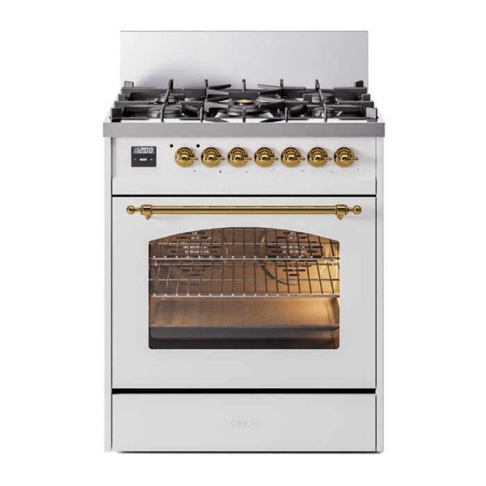 ILVE Nostalgie II 30" Dual Fuel Range, UP30NMP