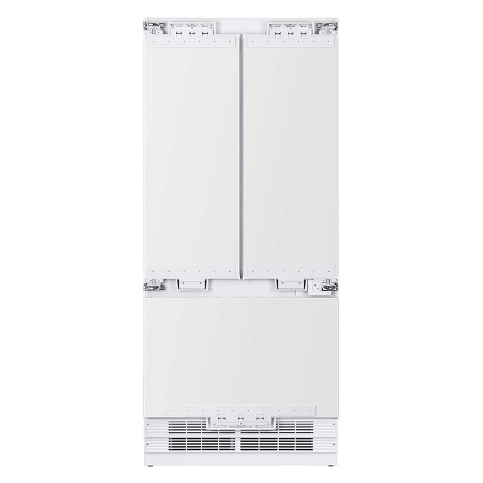 36” Built - In, Counter Depth, Panel Ready, French Door Refrigerator KR365FD - Farmhouse Kitchen and Bath