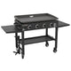 36 Inch Gas Griddle Cooking Station Outdoor Griddle Station with Side Shelf