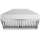 30" Range Hood Insert ,600 CFM Stainless Steel Kitchen Vent Hood with 4 Speeds 3CCT LED Lights — NX-19IS-30