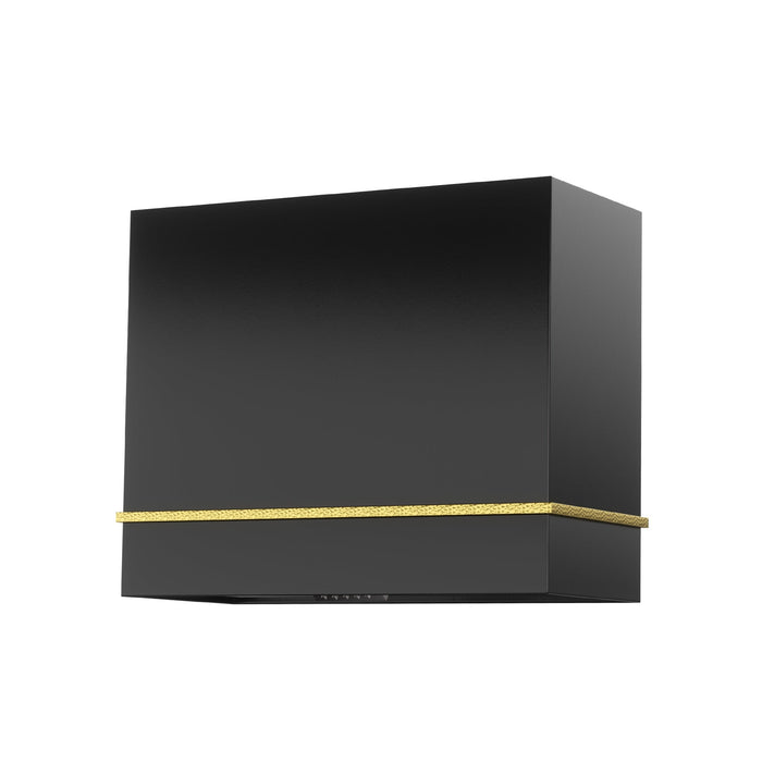 Akicon 36" Stainless Steel Wall Mount Range Hood with 600 CFM Vent Hood - AK-HS36HA-JB