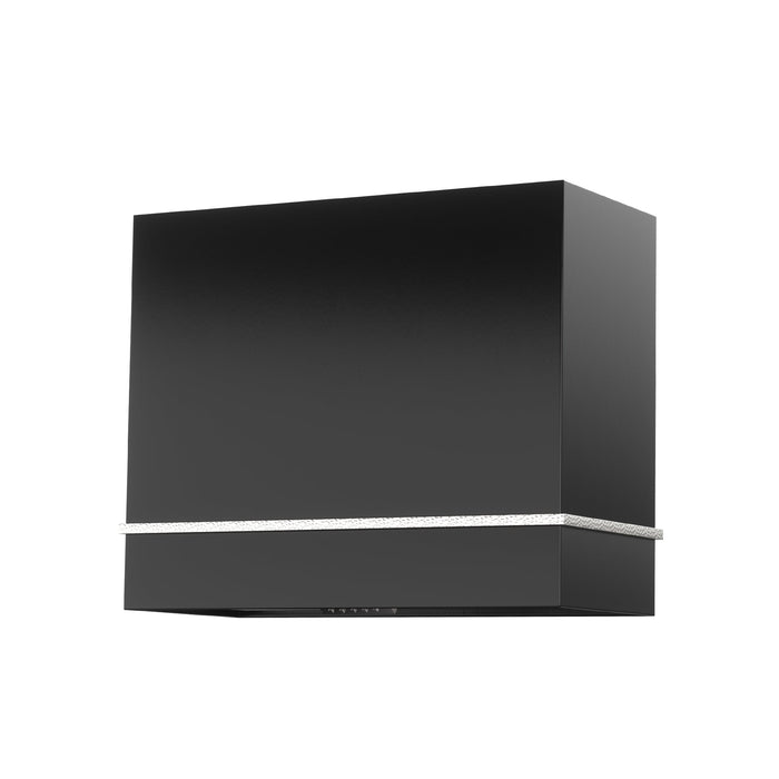 36" Single-Band Stainless Steel Range Hood with Copper Trim