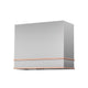Akicon 36" Stainless Steel Wall Mount Range Hood with 600 CFM Vent Hood — AK-HS36HB-BSC-48