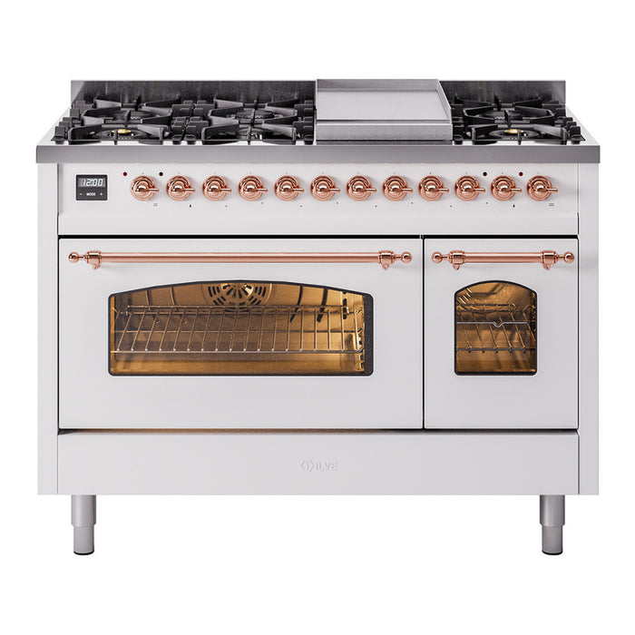 ILVE Nostalgie II 48" Dual Fuel Range, UP48FNMP