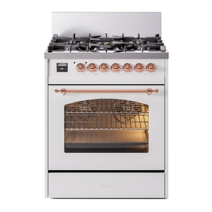 ILVE Nostalgie II 30" Dual Fuel Range, UP30NMP