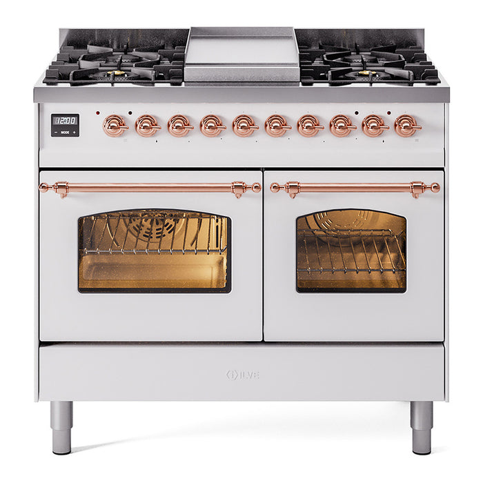 ILVE Nostalgie II 40" Dual Fuel Range, UPD40FNMP