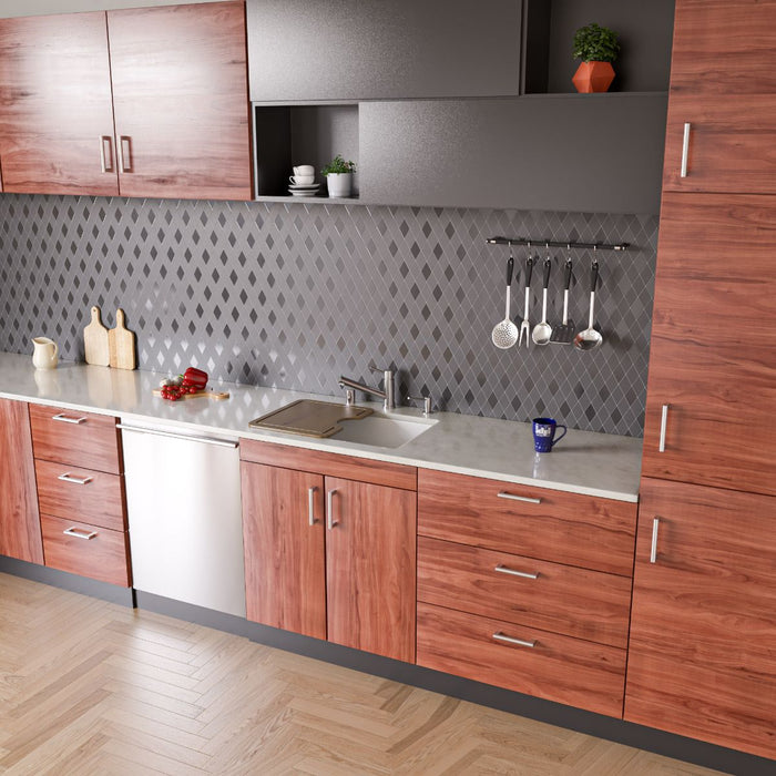 ALFI brand 24" Undermount Single Granite Composite Kitchen Sink AB2420UM