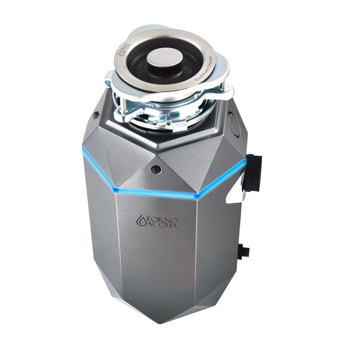 FORNO ACQUA BrightDiamond 3/4HP Super Quiet Garbage Disposal Motion Sensor WDD075TA1BO