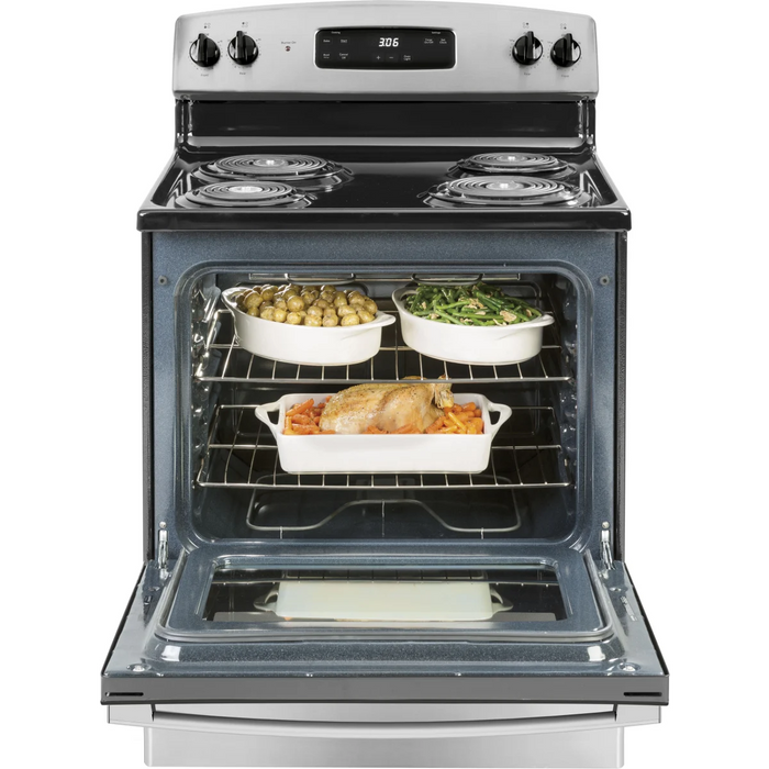 GE 30" Freestanding Electric Range, JBS360RTSS