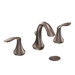 Moen Eva 8" Widespread Two Handle Bathroom Faucet Trim Kit, Valve T6420