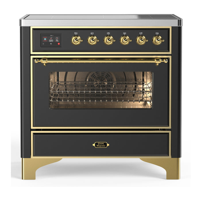 ILVE 36"Majestic III Induction Range, UMIB36NR3 — UMIB36NR3AWB