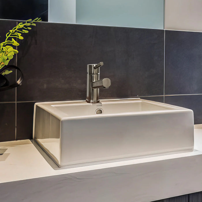 Whitehaus Waterhaus Single Hole Single Lever Lavatory Faucet WHS0311-SB-BSS