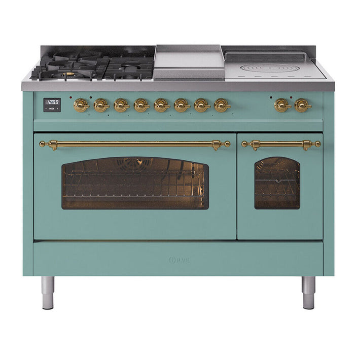 ILVE Nostalgie II 48" Dual Fuel Range UP48FSNMPMM