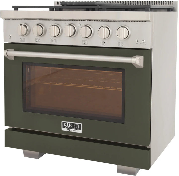 Kucht 36" Freestanding Professional Gas Range KFX3600X-G