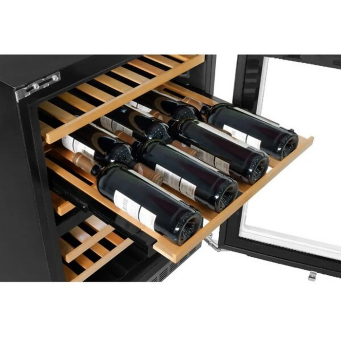 Kucht 24" Freestanding/Built-In Under Counter Dual Zone Wine Cooler K24US