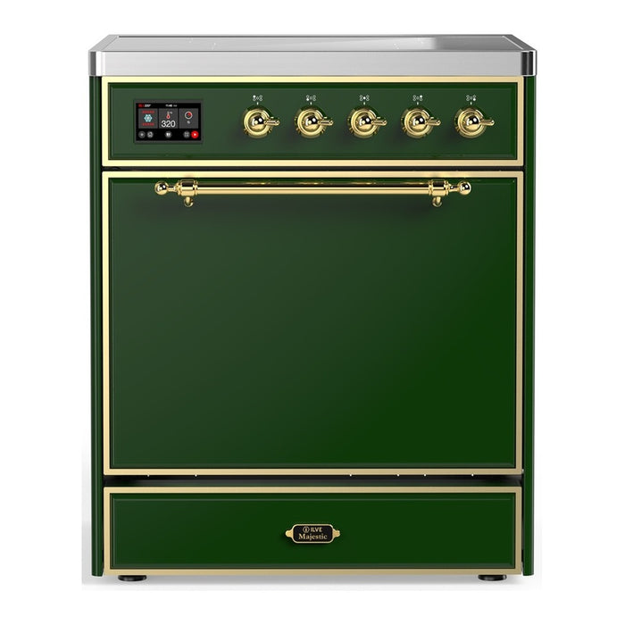 ILVE 30"Majestic III Induction Range, UMIB30QNR3 — UMIB30QNR3AWB
