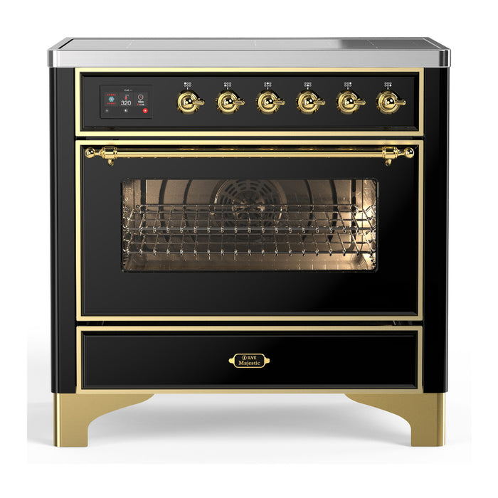 ILVE 36"Majestic III Induction Range, UMIB36NR3 — UMIB36NR3AWB