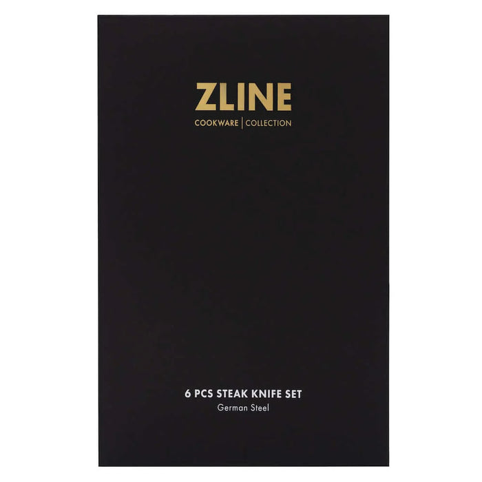 ZLINE 6-Piece Professional German Steel Steak Knife Set STK-GS-6